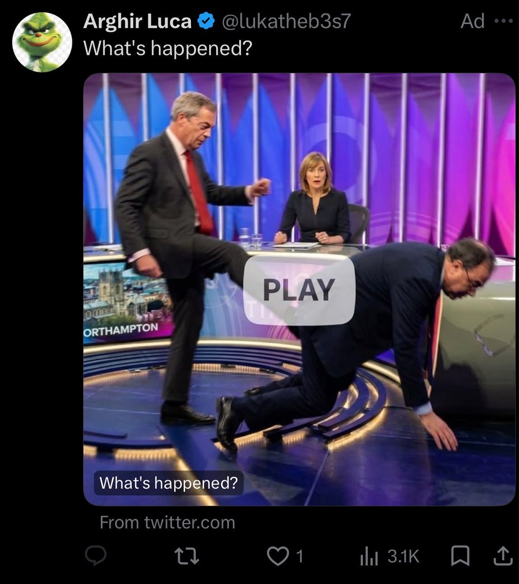 underapurplesky's tweet photo. X, I have one question for you. https://t.co/fOUuoGngJs