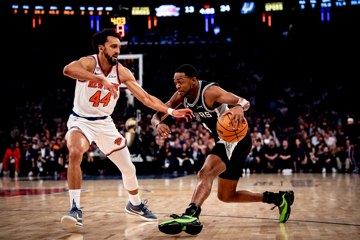 spurs's tweet photo. Last night at The Garden 📸 https://t.co/57U1BBAuYw