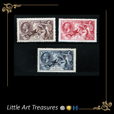 LATstamps's tweet photo. LOTS OF NEW LISTINGS
Little Art Treasures-Giant 60% Off eBay &amp; Hipstamp Sale U.S. &amp; Worldwide Singles, Sets, Lots &amp; Collections
Like this Classic GB 1934 KGV Britannia Seahorse Mint Set of 3 just found a new home
https://t.co/RKuGFf8gA7 #StampCollecting #Collectibles #Philately https://t.co/WUi31H4OnC