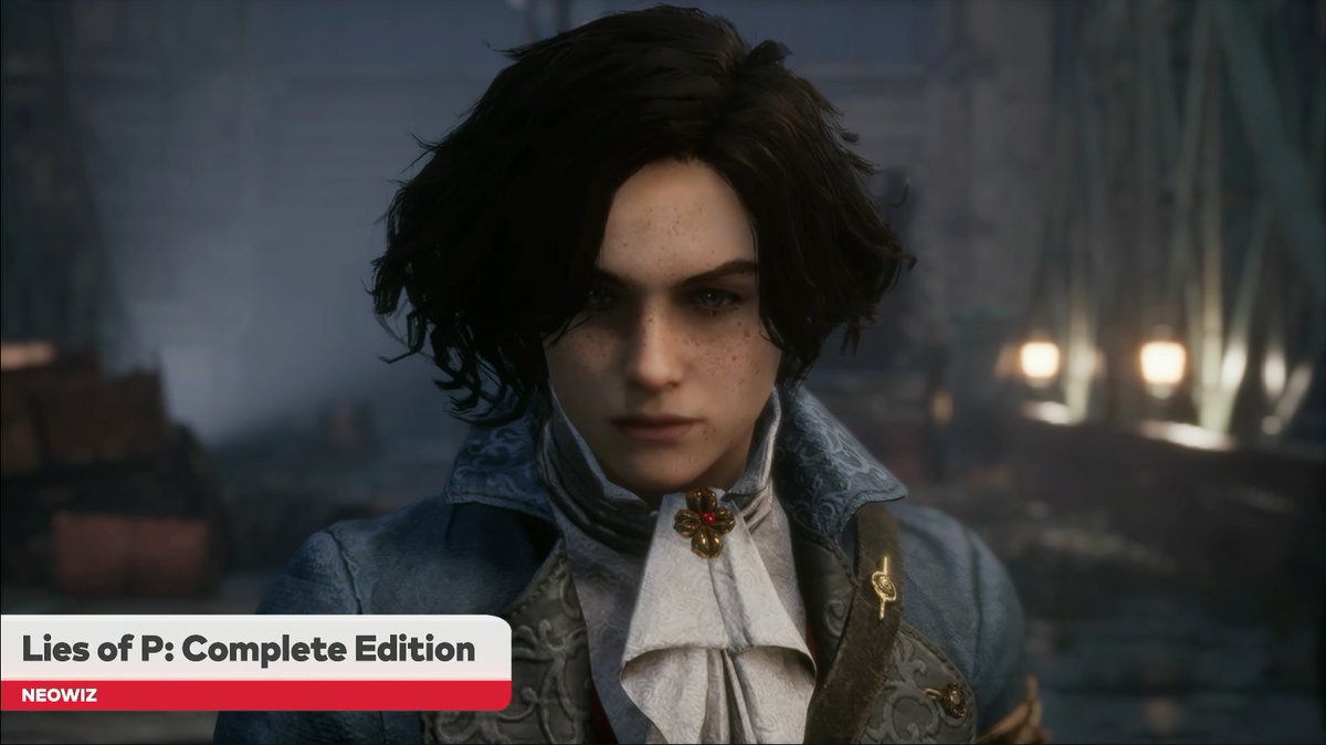 IGN's tweet photo. Lies of P: Complete Edition is coming to Nintendo Switch 2 #ignsummerofgaming #nintendodirect https://t.co/BRIDFHvl1x