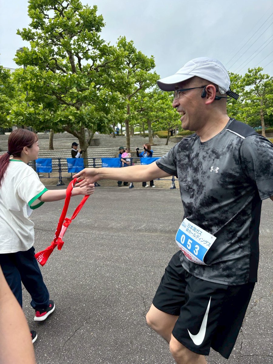 toyama_dpathol's tweet photo. みんなでリレーマラソンに参加🏃‍♀️無事に走り切りました！✨

 #いっちゃんリレーマラソン2026 https://t.co/c6h4aEp9IN