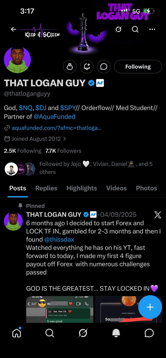 marino__vic's tweet photo. @thatloganguyy @AquaFunded @LewisAquaFunded @shepherd__fx @RichNTrades @MScharts @The_RockTrading https://t.co/6cBgWYYRFF