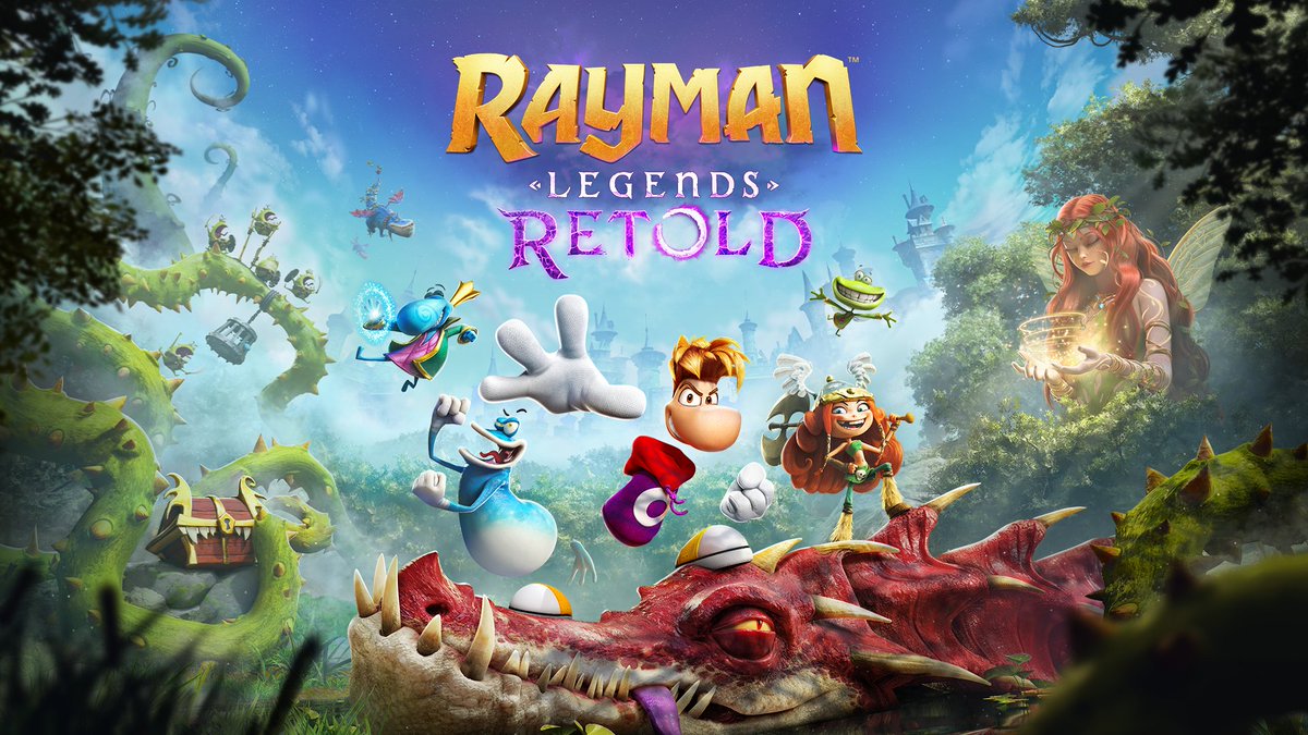 NintendoLatam's tweet photo. ¡Brinca siguiendo el ritmo en Rayman Legends Retold! Los mapas musicales regresan con cuatro nuevos temas que convierten cada movimiento en un caos rítmicamente sincronizado. Disponible en Nintendo Switch 2 el 1 de octubre. #NintendoDirect https://t.co/jN5ShAbmyi