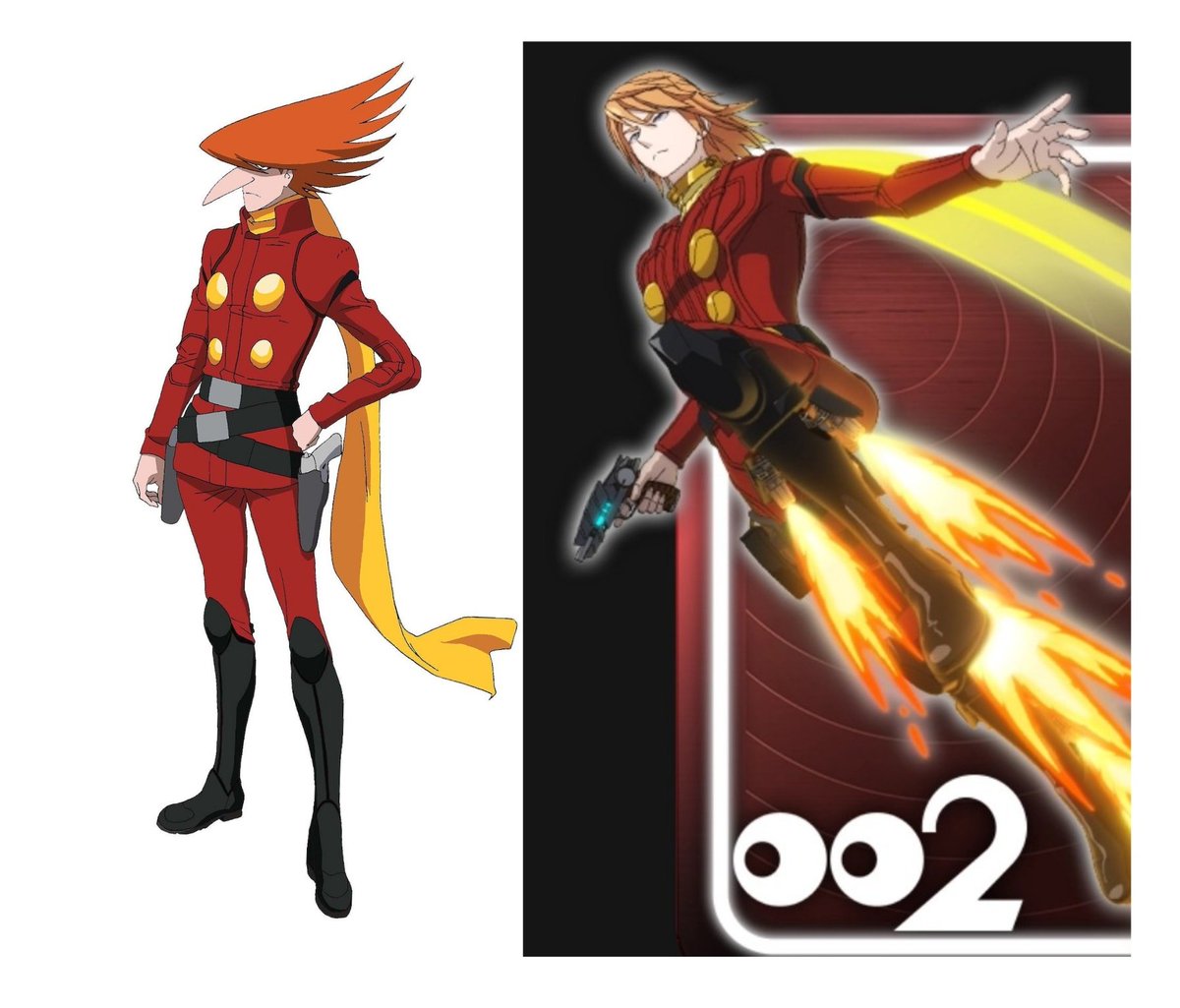 gude01's tweet photo. サイボーグ009の新しいのが流れてきたけど…劇的ビフォーアフターすぎんだろ!?鼻もげたんか???😳
(※同一人物です) https://t.co/pUV3ACiI4p