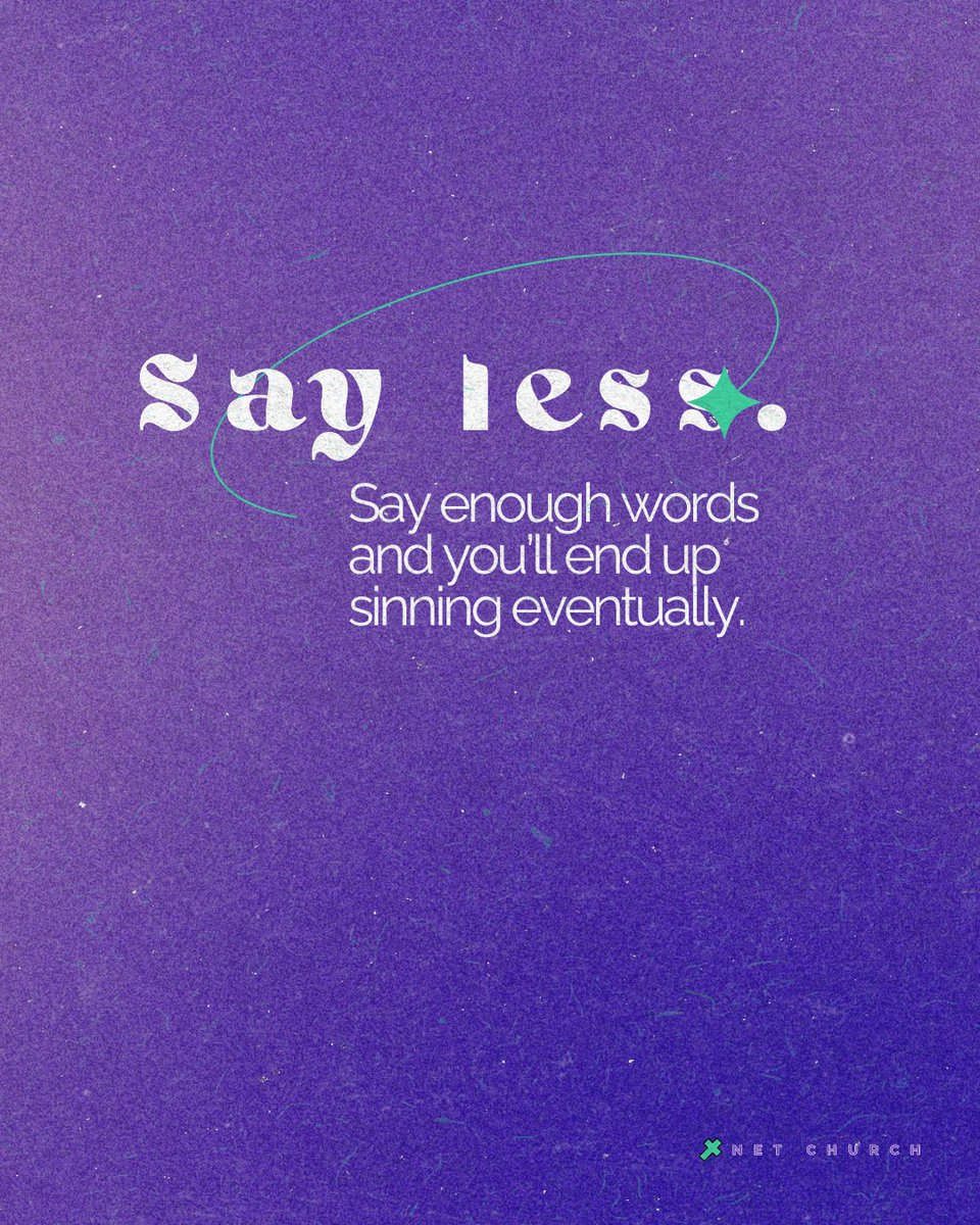 netchurchonline's tweet photo. Maybe say less…

#wisdom #proverbs #NETchurchFam #NETchurchFriends https://t.co/WsKAOqLs0m