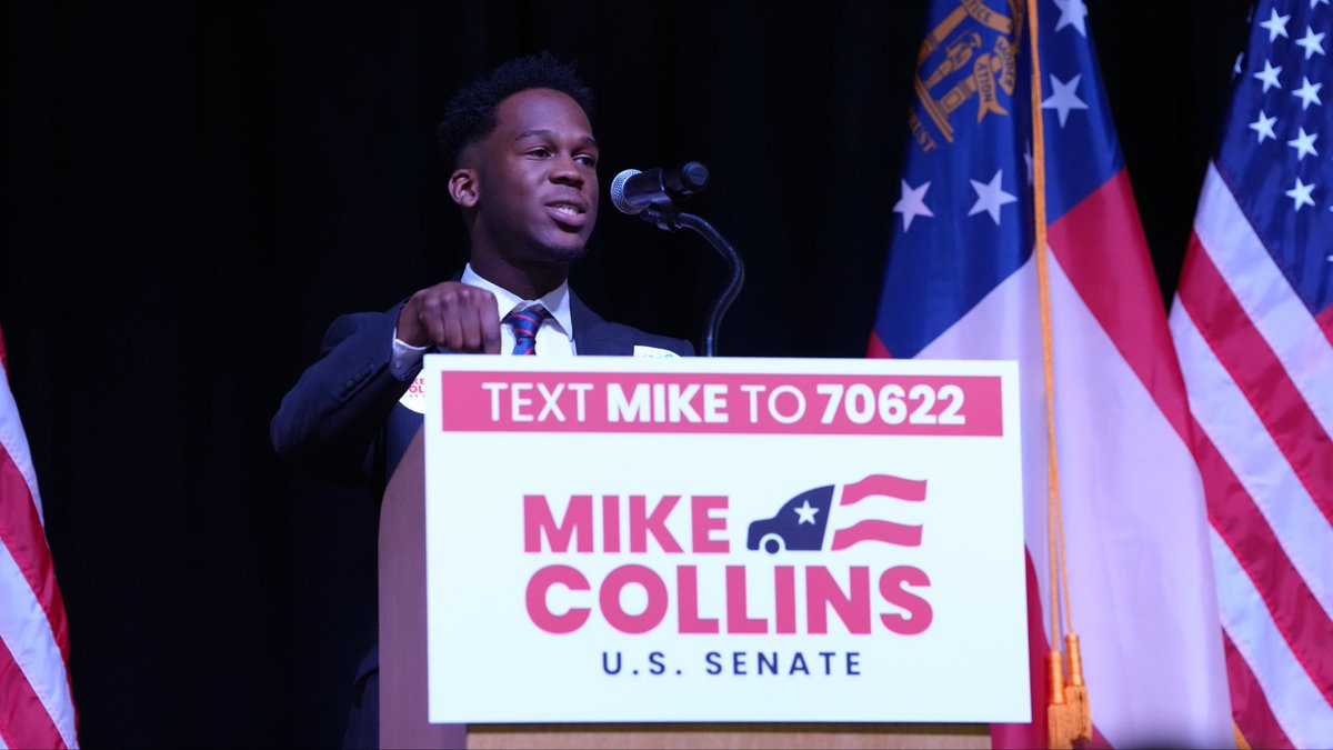 _AndreStafford_'s tweet photo. This primary has been long and expensive. We’ve got just a few days left of early voting and Election Day is one week away.
Mike Collins is our nominee and it’s not even close.
Time to come together, cast your vote, and get ready to take on Jon Ossoff in November. Let’s finish strong! 🇺🇸