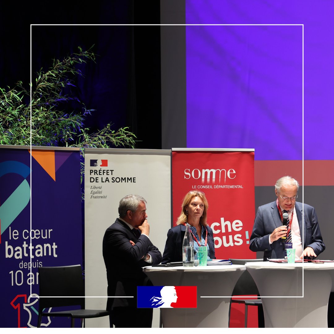 Image de Préfet de la Somme - #Proximité🤝 I Le séminaire des maires de la Somme a permis de réunir les élus locaux autour des gra