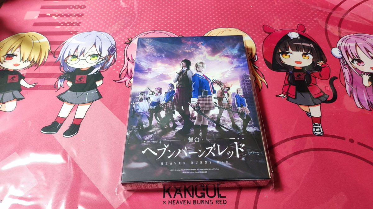 Opus_MaNa's tweet photo. 神ーバーンズ神ッドの舞台円盤届いてたっぴ✌🏻ᴖ ̫ᴖ

アフタートークとかメイキングくっそ楽しみ！！ https://t.co/5zWPtpPvvE