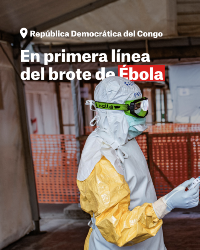 MSF_Espana's tweet photo. 🔴 EMERGENCIA ÉBOLA 

Estas imágenes muestran solo una pequeñísima parte de nuestro trabajo en primera línea del brote de Ébola en República Democrática del Congo. https://t.co/CEjjRv7uud