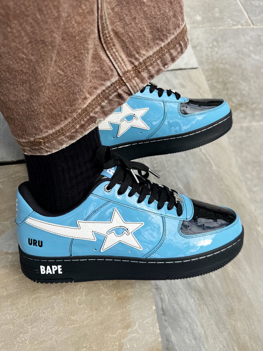 JustFreshKicks's tweet photo. FIRST LOOK: KidSuper x BAPE STA "Uruguay" 🇺🇾 https://t.co/ttbu2VhwP6