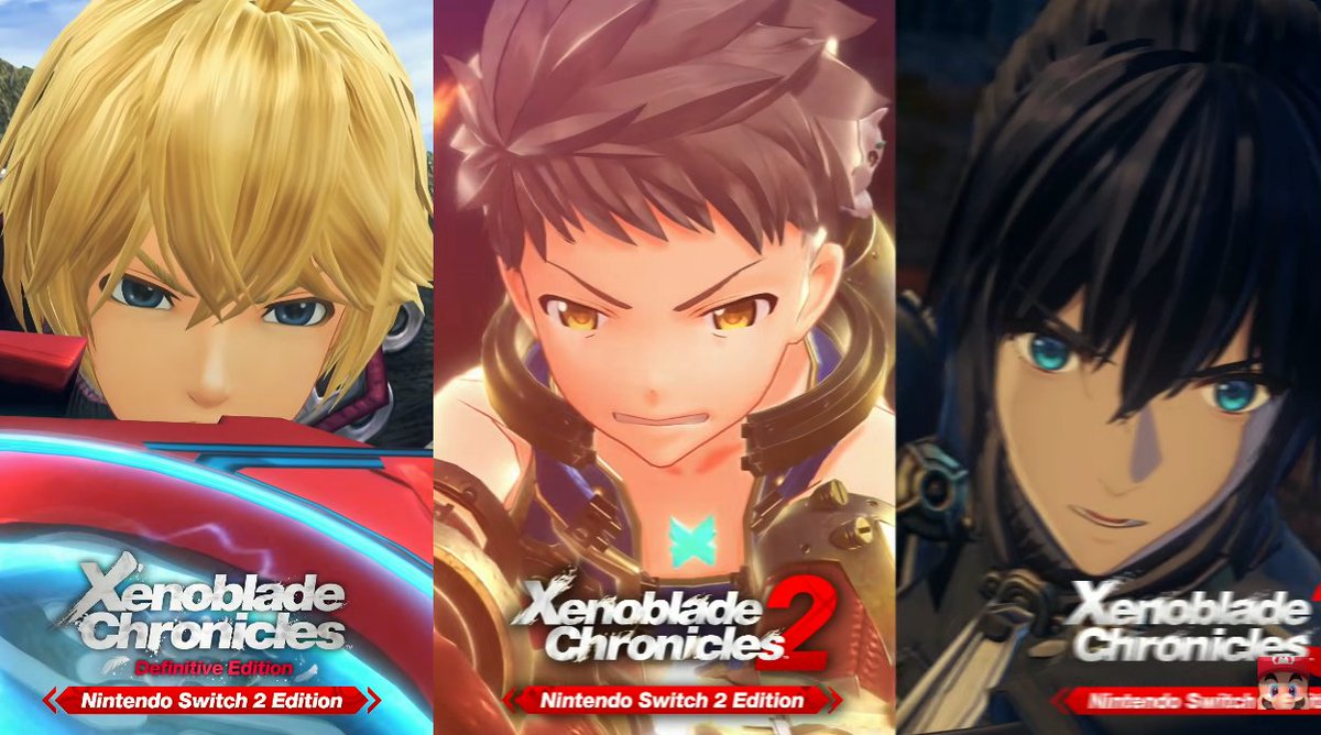 EntreMandos's tweet photo. 💙 Shulk, Rex y Noah.

Toda una generación de JRPG resumida en una sola imagen.

La saga Xenoblade Chronicles ya luce mejor que nunca en Nintendo Switch 2. ⚔️ https://t.co/H30yFuUi6I
