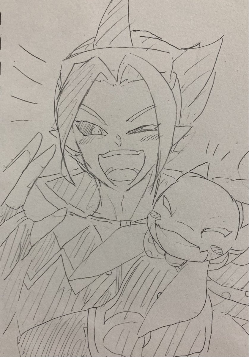 Pinarin_01's tweet photo. @Huwabuff え！いいんですか‼︎乗り遅れたのに…！
描いて下さったのでお礼を… https://t.co/xjc73vXlob