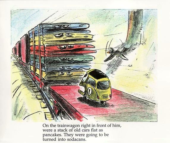 DisneyReact's tweet photo. 🎨 Storyboards de la película cancelada 'Yellow Car' desarrollada por Pixar en 1995

Una década después rescataron el proyecto para convertirlo en 'Cars' (2006) https://t.co/OIkEWmjPQt