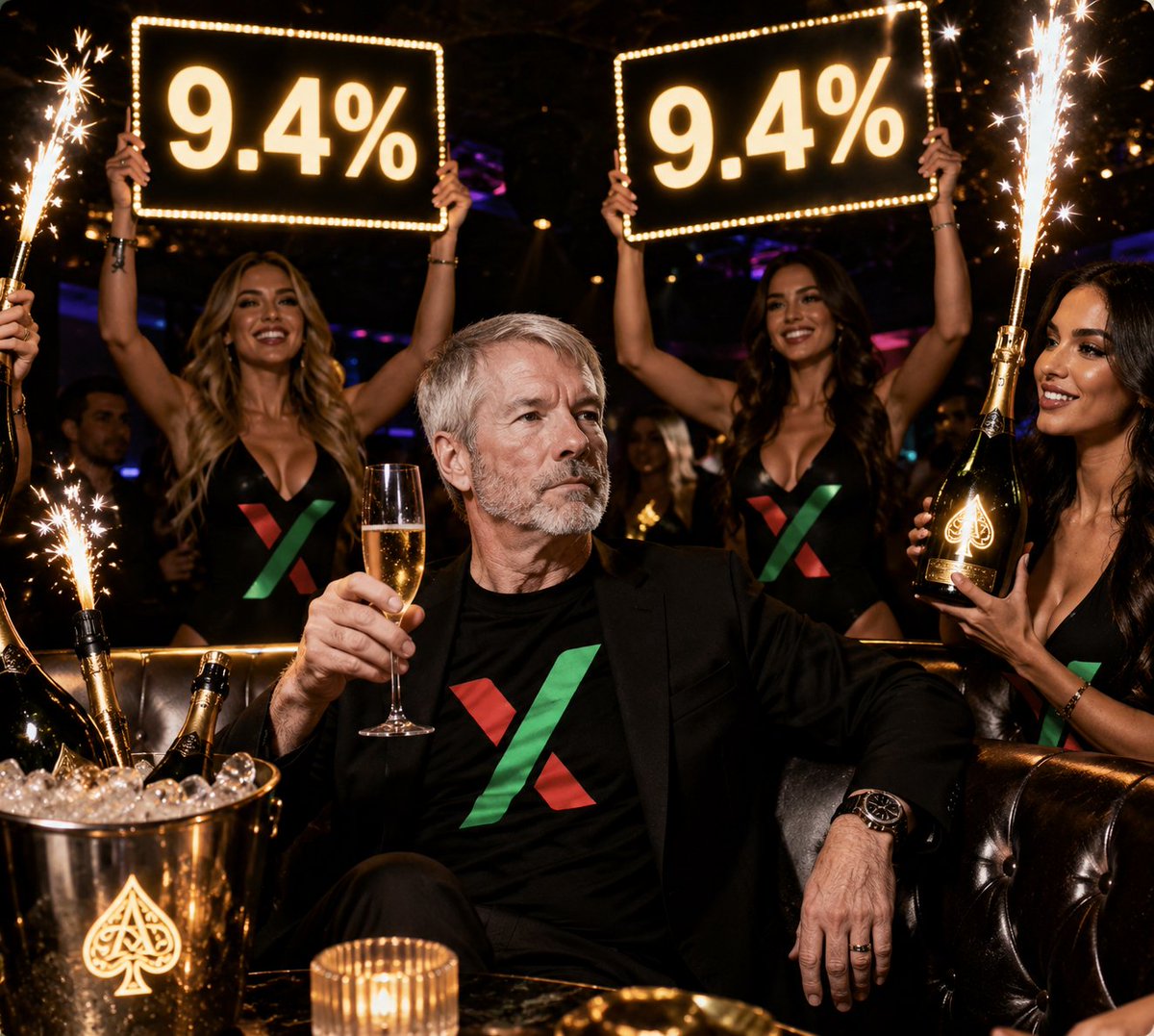 metalheadmosh's tweet photo. Drunken Saylor Bot has purchased another 2.8 Billion PulseX.

He has now bought and burned 1.98 Trillion PLSX (9.4%) off the market forever!

Drunken Saylor says, "The market rewards conviction backed by wisdom, not emotion backed by noise" https://t.co/On8oB6eha9