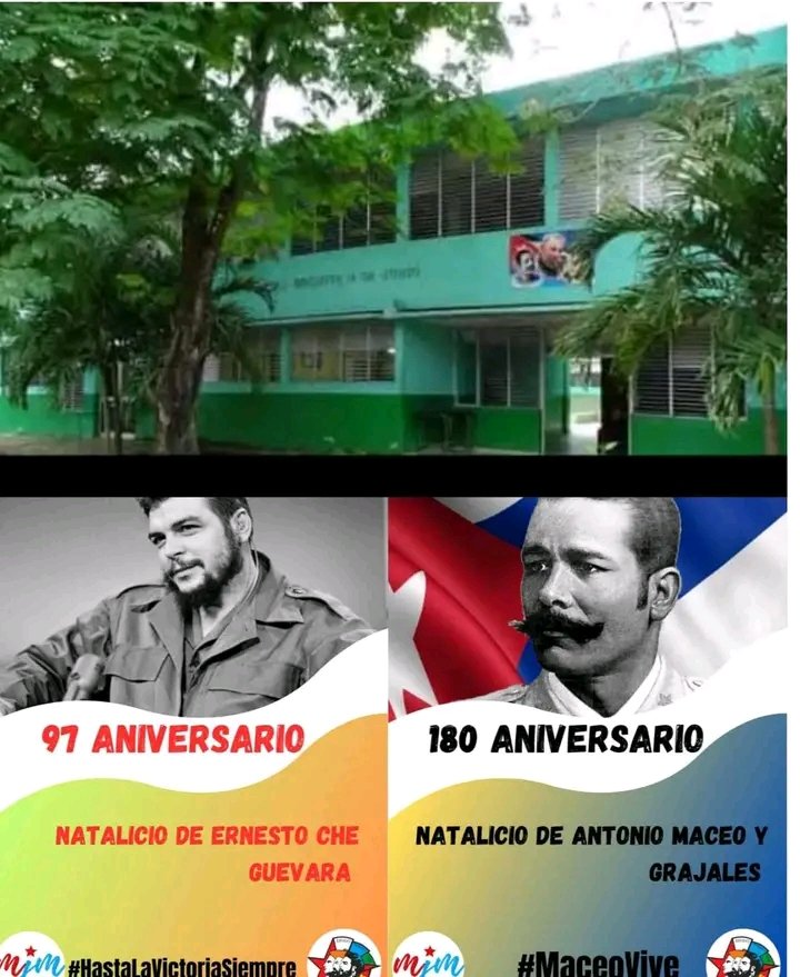 HospitalJobabo's tweet photo. #Jobabo presto a celebrar el Aniversario 34 del #Hospital14deJunio en Honor al nacimiento de dos grandes de la historia Maceo y el Che ,centro orgullo del pueblo Jobabense y Tunero .
@dgslastunas @DirGestionTunas @DirAsisMedTunas @YrRivero . https://t.co/O3SEhWtdzu