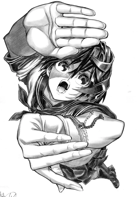 踊る女の子
