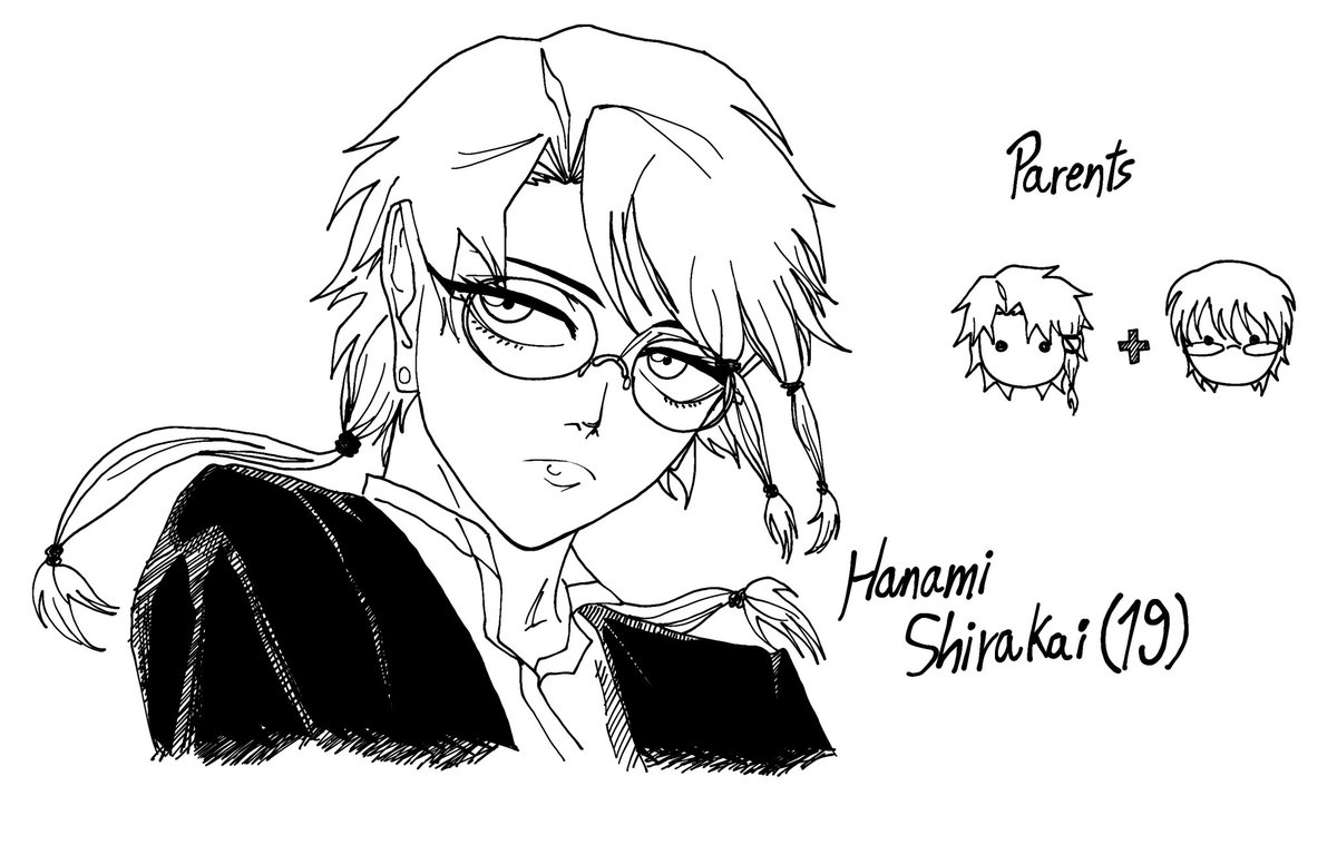 JAMP2007DOYLE's tweet photo. Kagura OC - Hanami Shirakai.

#カグラバチ #OC #Kagurabachi https://t.co/biVtuvSOGN