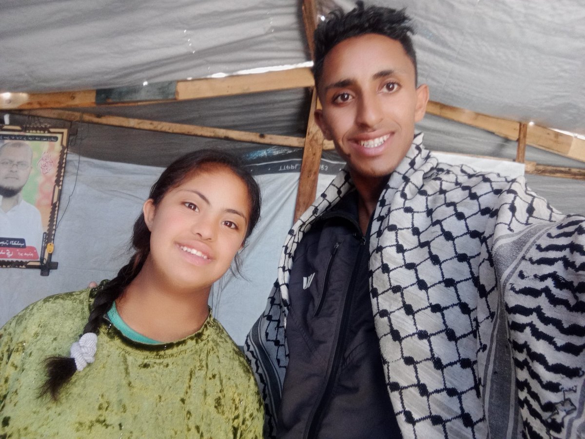 NedalLolo66457's tweet photo. Living in a harsh tent, we fight daily to keep my sweet sister with Down Syndrome alive. We desperately lack food and her essential medicine. Your kindness is our only hope. Please donate and share:https://t.co/fzUOV4TVpF  
#Gaza #DonateToGaza #DownSyndrome🇵🇸🇵🇰🇸🇴🇧🇭🇲🇦🇹🇳 🇱🇾🇩🇿 https://t.co/eQA216ddIb