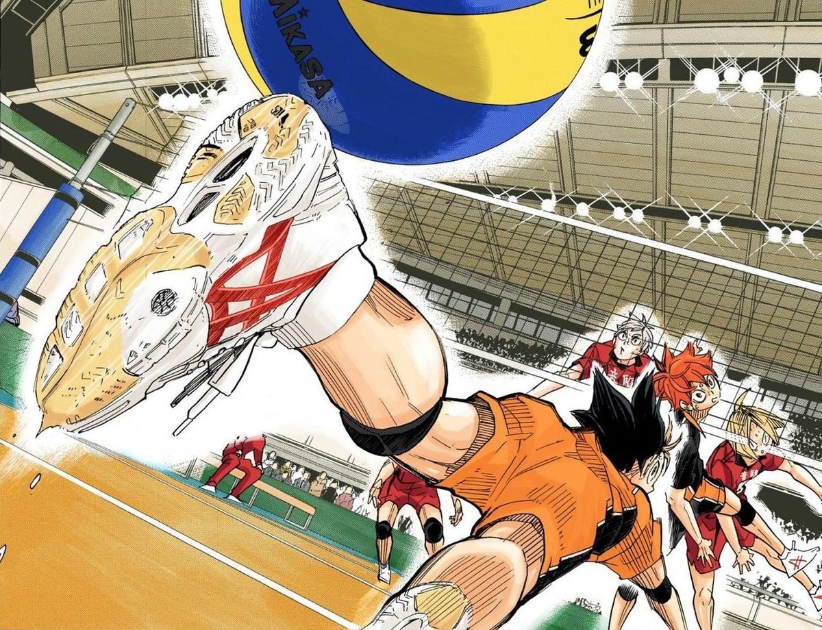 kourooshi's tweet photo. can't believe nishinoya's foot save was cut out in the movie HOW COULD THEY https://t.co/1bESbJRbzJ