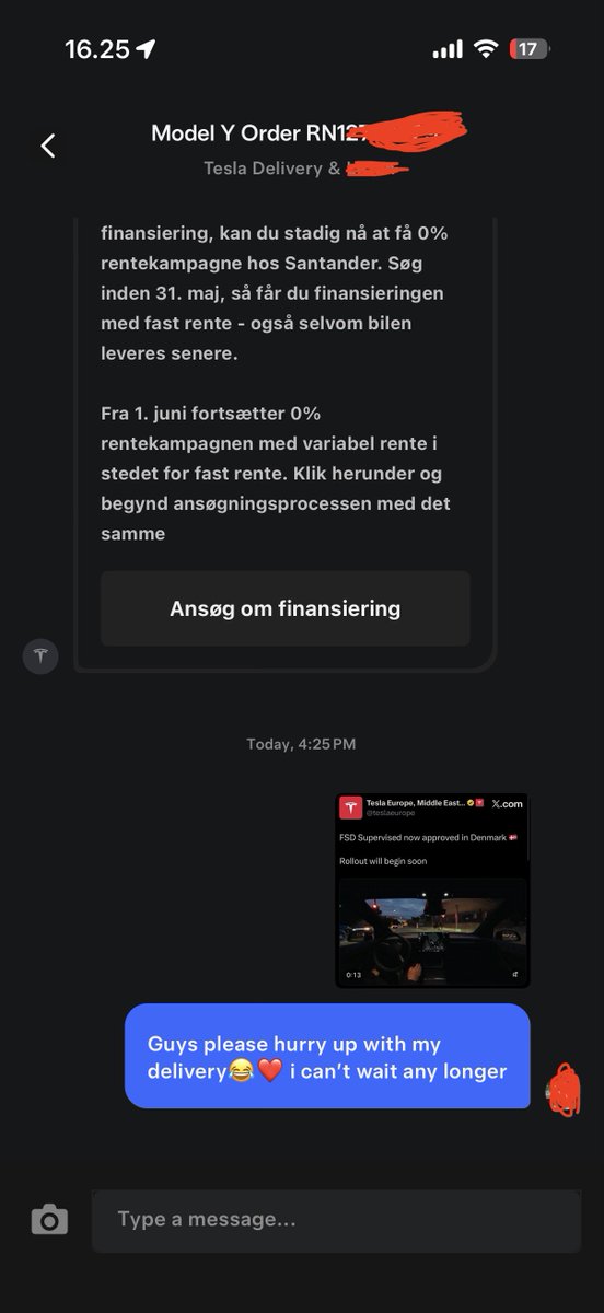 FSD in Denmark 🇩🇰 tweet media