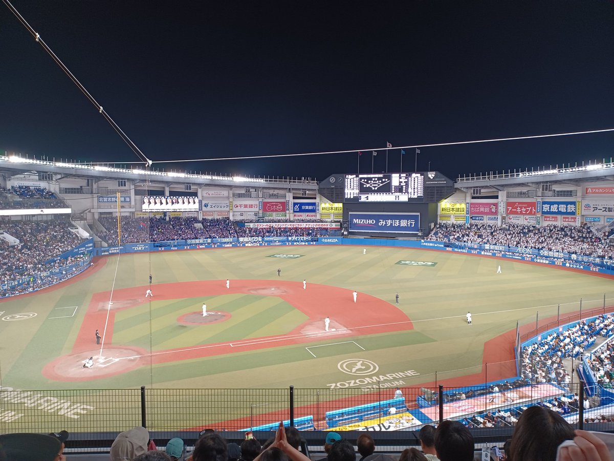 tabasumomer's tweet photo. 中日戦1-3で勝利！
STAR WARS NIGHT楽しかった。花火がきれいだった！！
6月のナイターは気持ちがいいなぁ
先発ジャクソン→7回澤田→8回鈴木→9回横山 https://t.co/UJhn3QNVUY