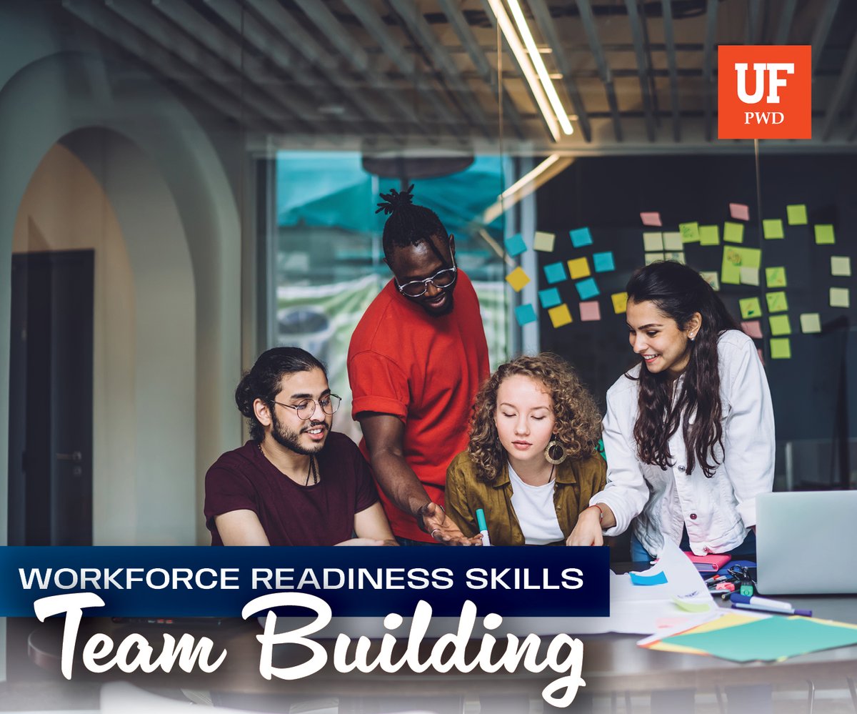 AccessUF's tweet photo. Expand team collaboration with our Team Building course! Learn strategies for better communication that lead to workplace success. 

Register for the Team Building course: https://t.co/LlBJBNhZtx https://t.co/0foKS1n0fH