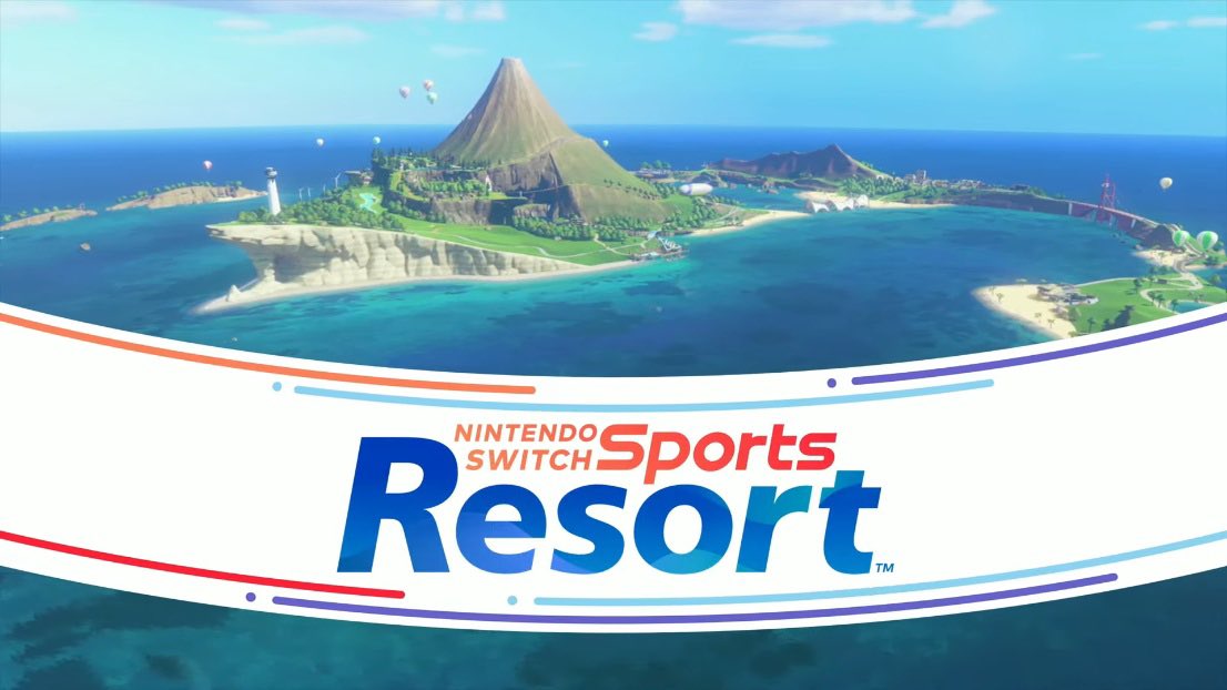 Platinside's tweet photo. 🚨 OFFICIEL 

NINTENDO SWITCH SPORTS RESORT ARRIVE LE 22 OCTOBRE SUR SWITCH 2 

12 sports : 

- Boxe 
- Golf
- Bowling 
- Volley
- Motomarine
- Ping Pong 
- Hydravion
- Corde à sauter 
- Tennis
- Skateboard 
- Tir à l’arc
- Bataille de pouce 

LES EMOTIONS. https://t.co/0Yimun6KGq