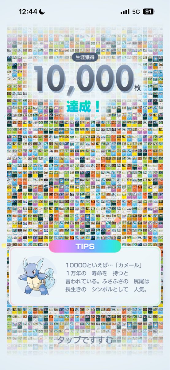 maxabo_sabu's tweet photo. ポケポケ約1年半続けて(最近はパック開封だけ)やっとカード枚数1万枚行きました！
なんか達成感エグイな〜
 #ポケポケ https://t.co/pbUvg5fC60