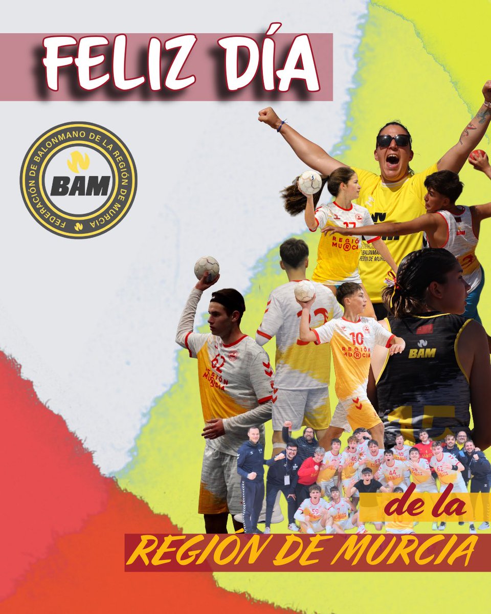 FBMRMU's tweet photo. ¡Feliz día de la Región de Murcia!

❤️💛🤍 https://t.co/vifDA6rfMH