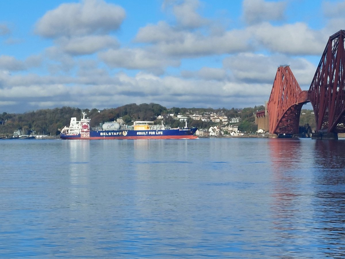 ScotRobbo's tweet photo. @Nigel_Farage INEOS, with eight ships plying the Atlantic to America to bring shale gas over here when the fekkin stuff is under the ground near Grangemouth. Yet  @theSNP banned fracking for it. Idiots in charge of the country! https://t.co/zUF9qdGaS4