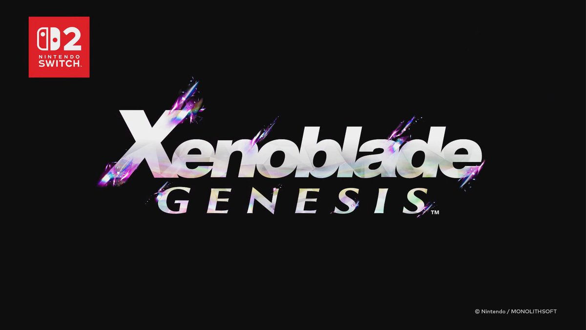 NintendHOME's tweet photo. 🚨 Nintendo dévoile un nouveau Xenoblade appelé Xenoblade Genesis qui sortira en 2027 ! https://t.co/3hI1eJvMBa