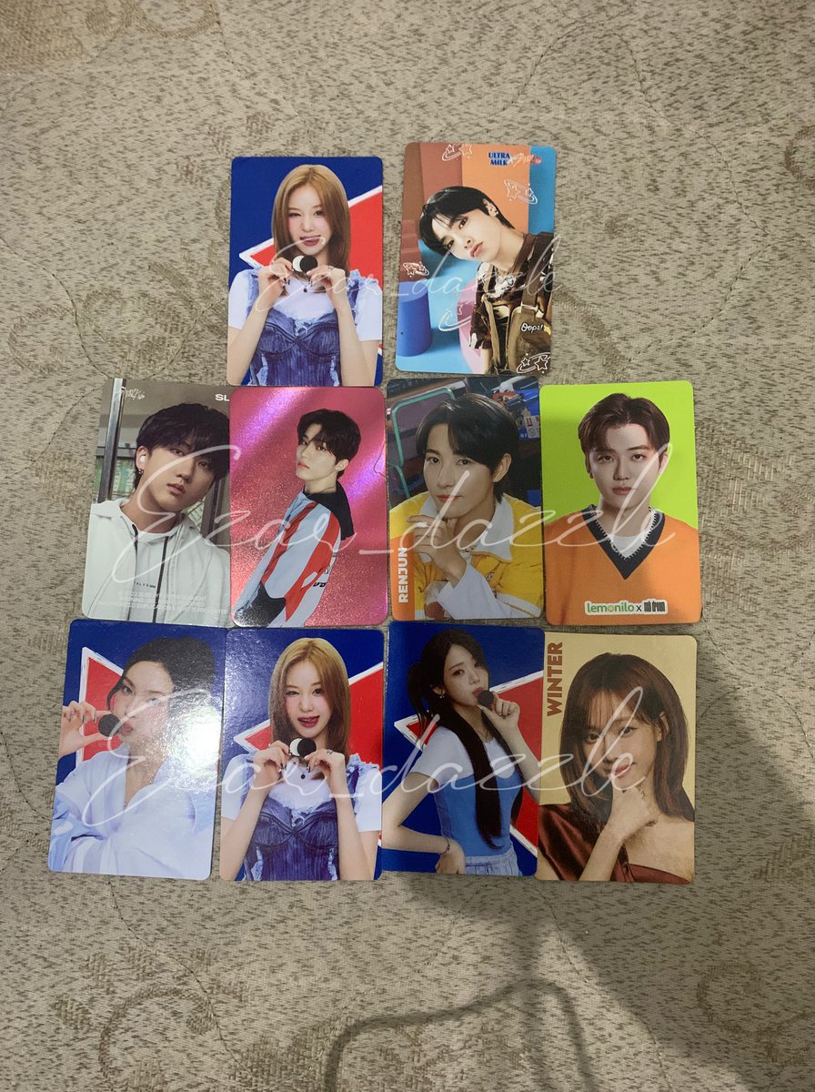 Ezar_NJ's tweet photo. WTS PC OFFICIAL BRAND 

ALL (12K) 

Yang mau bisa dm langsung 
Bisa nego juga

#WTS #twice #nctdream #treasure #babymosters #aespa https://t.co/KANchGkQKK