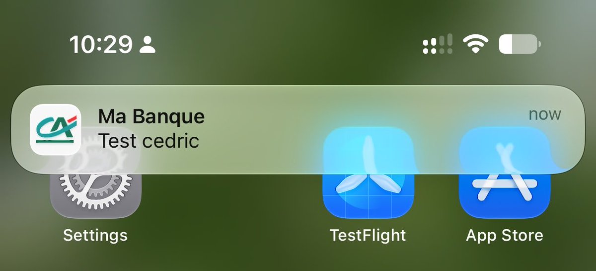 MathieuMenut's tweet photo. Bien reçu Cedric ! 🫡@CreditAgricole https://t.co/mH85M1LdBM