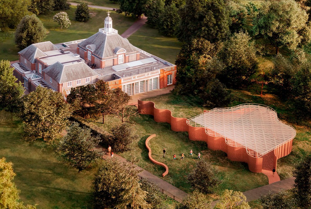 findelbloc's tweet photo. ⭕ Este año el @SerpentineUK es enladrillado #MiercolesEnladrillado 

Serpentine Pavilion 2️⃣0️⃣2️⃣6️⃣ | London | LANZA Atelier

#arquitectura #architecture #archilovers #diseñp #design https://t.co/GKZVhhg3IW
