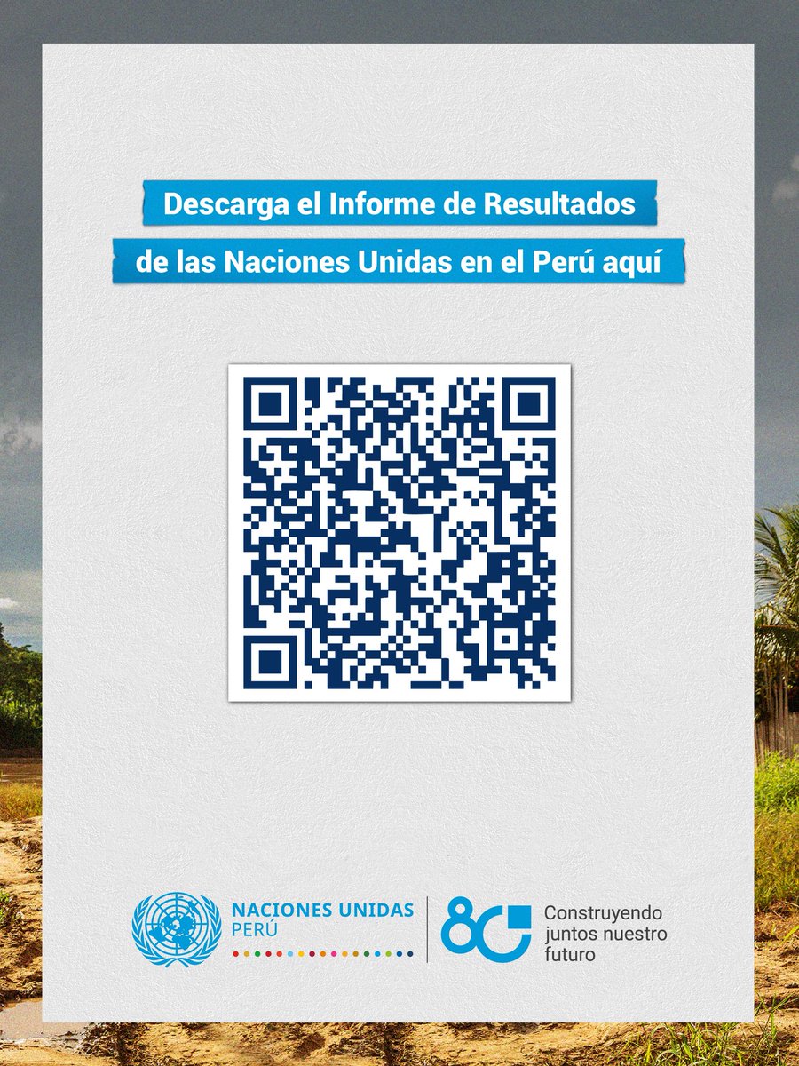 ONUPeru's tweet photo. 🇺🇳 En 2025 ONU Perú impulsó 18 iniciativas para fortalecer respuesta humanitaria, recuperación poscrisis y medios de vida, llegando a poblaciones vulnerables en diversas regiones🇵🇪.

📲 Entérate más:
https://t.co/IhVd0v1uZv

#ResultadosONUPerú2025 #ConstruyendoJuntosNuestroFuturo https://t.co/S5O8seotPa