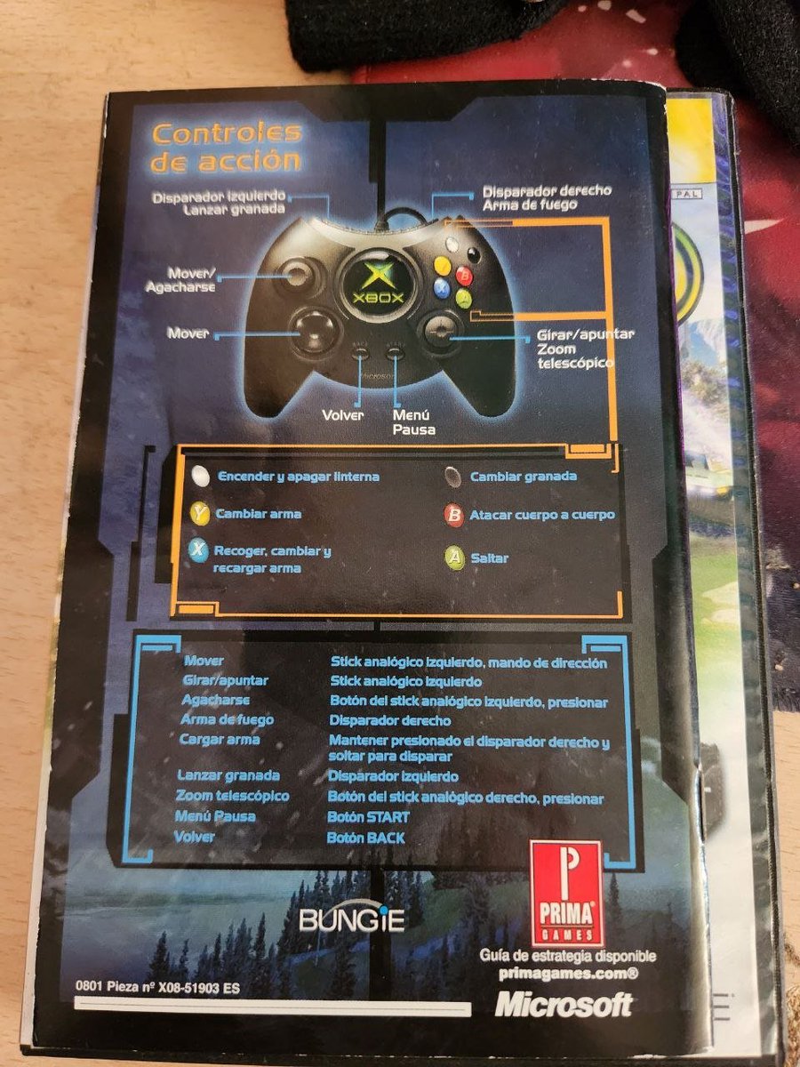 TurnedMeat's tweet photo. "Halo: Campaign Evolved está trayendo de vuelta el manual de juego clásico, pero los jugadores tendrán que pagar extra para acceder a él"

Yo con el juego en físico desde hace 25 años https://t.co/vrcU8RfG9f