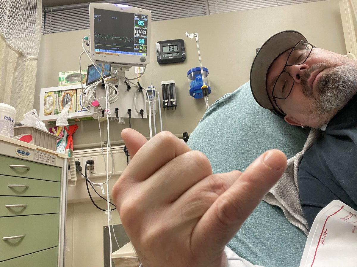 wallenius_brian's tweet photo. To my Japanese family, thanks for all the love, sorry I haven’t had meat pics, I’ve been sick. This is part of diabetes that people don’t talk about. You look at someone ant think they are perfectly fine.
To my musician brothers please post music. After another try to the ER they wanted to admit me again, but they thought that it would be a better idea if I forced my appointment with Hopkins up and just admitted myself there today. My daughter was with me in the ER until 5 and still wanted to go to school to show off her project. Just typing this makes me cry. 
I won two companies. I’ve owned restaurants, did finance and management in the car business. For the past 6 months I have not been able to work due to my back and diabetes. When you are making a couple hundred grand a year it’s funny how many friends you have. You really find out who care about you when you get sick and can’t work. It really started with the Japanese community embracing me, and then the music community. This platform has been my outlet. You guys have been my friends. Not one of my so called “real” friends have called me. These are people who when they were down and out I would pay their rent. Keeping this positive, thank you all for the interaction with my passion of food and music. I need positive posts. Please post your music. My Japanese family please post your food. Hopkins is about as good as it gets in our country. They are my last hope. It’s gonna be hell not having a guitar for a few days. The doctor last night remembered me from before, I told her I was impressed because she sees so many patients. She said that I left an impression on her because I was so nice and respectful to everyone at 6 a.m. even though I was in hell. Keep the posts coming. Please share your music and remember 
“Let your smile change the world, don’t let the world change your smile “

Much Love Always
Hub 🤙✌️🫶🙏🖤🩵🖤