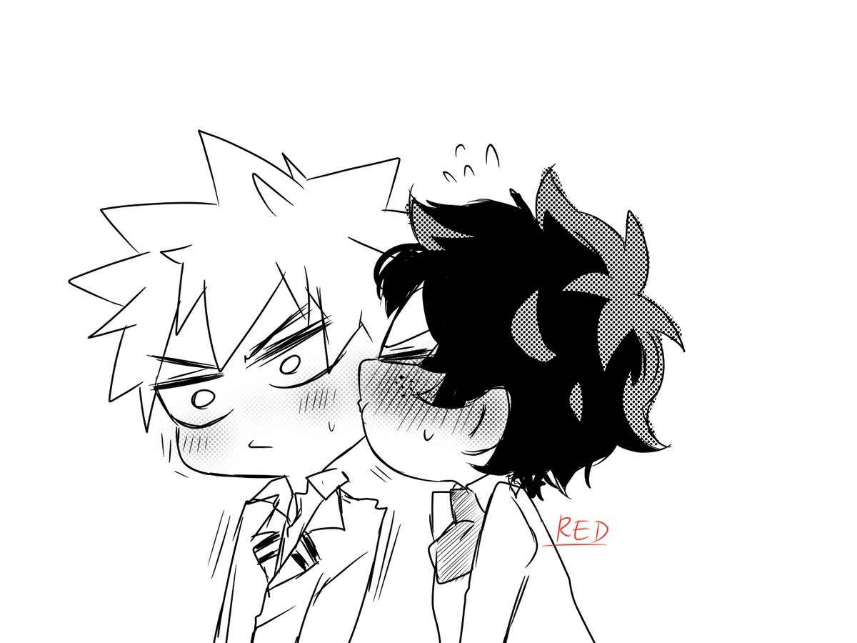 CelesMochi's tweet photo. I was planning to draw tonight, but I got really tired after I got home from work... :")

so anyways, cutieful #bkdk kissy https://t.co/QUpdgXzbSV