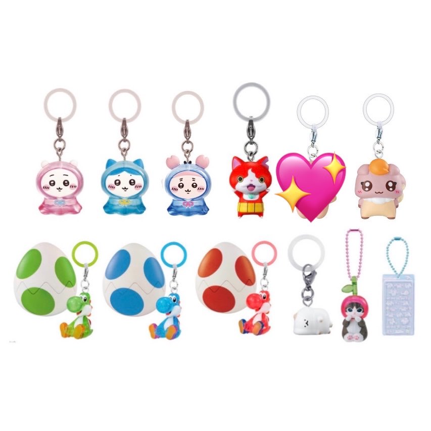 _O72924's tweet photo. 【交換】 めじるしアクセサリー チャーム 

譲 : 1.2枚目 ヨッシー ズートピア ぷちきゅあ なかよしチャーム さくらんぼ ジュエリーバンド

求 : 3枚目 上段 ヨッシー ≫ 他

♡ジバニャン最優先.郵送または大阪手渡し
♡ヨッシー赤は黒との交換のみ
一部お返事待ちございます

お気軽にお声掛け下さい https://t.co/1cv9AcIN0w
