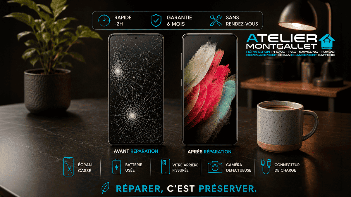 ATMontgallet's tweet photo. Réparer, c’est préserver.

Écran fissuré, batterie fatiguée ou connecteur de charge HS ? Atelier Montgallet répare vos téléphones et tablettes, notamment Samsung Galaxy et Google Pixel.

📞 01 43 47 45 70
🔗 https://t.co/1ZV0M1ghlI

#RéparationTéléphone #Paris https://t.co/Uk4VeIER84
