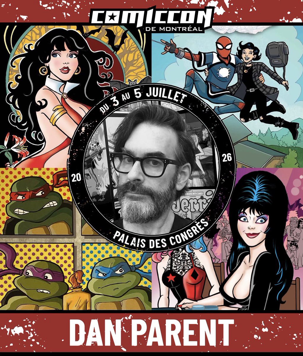 parentdaniel's tweet photo. Looking forward to MONTREAL COMICON in a few weeks ! @ArchieComics https://t.co/otTpFOficb