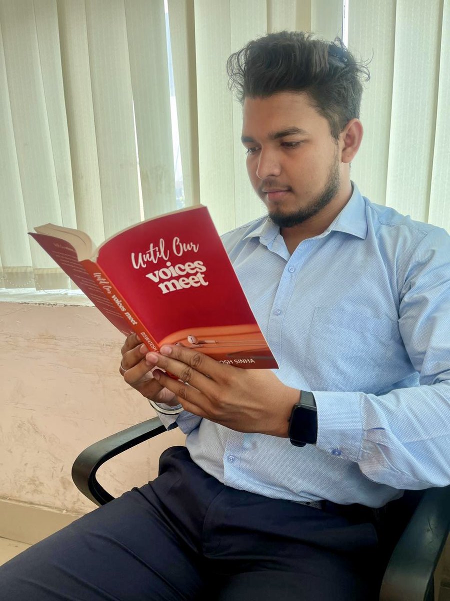 biswatosh's tweet photo. Grateful to Ajay Das and Nisha Dutta for joining the journey of Until Our Voices Meet.

Every reader gives a story a new life and seeing my book reach more hearts is always special. I hope the characters, emotions and moments within these pages leave a lasting impression https://t.co/fFTCzVhYSc