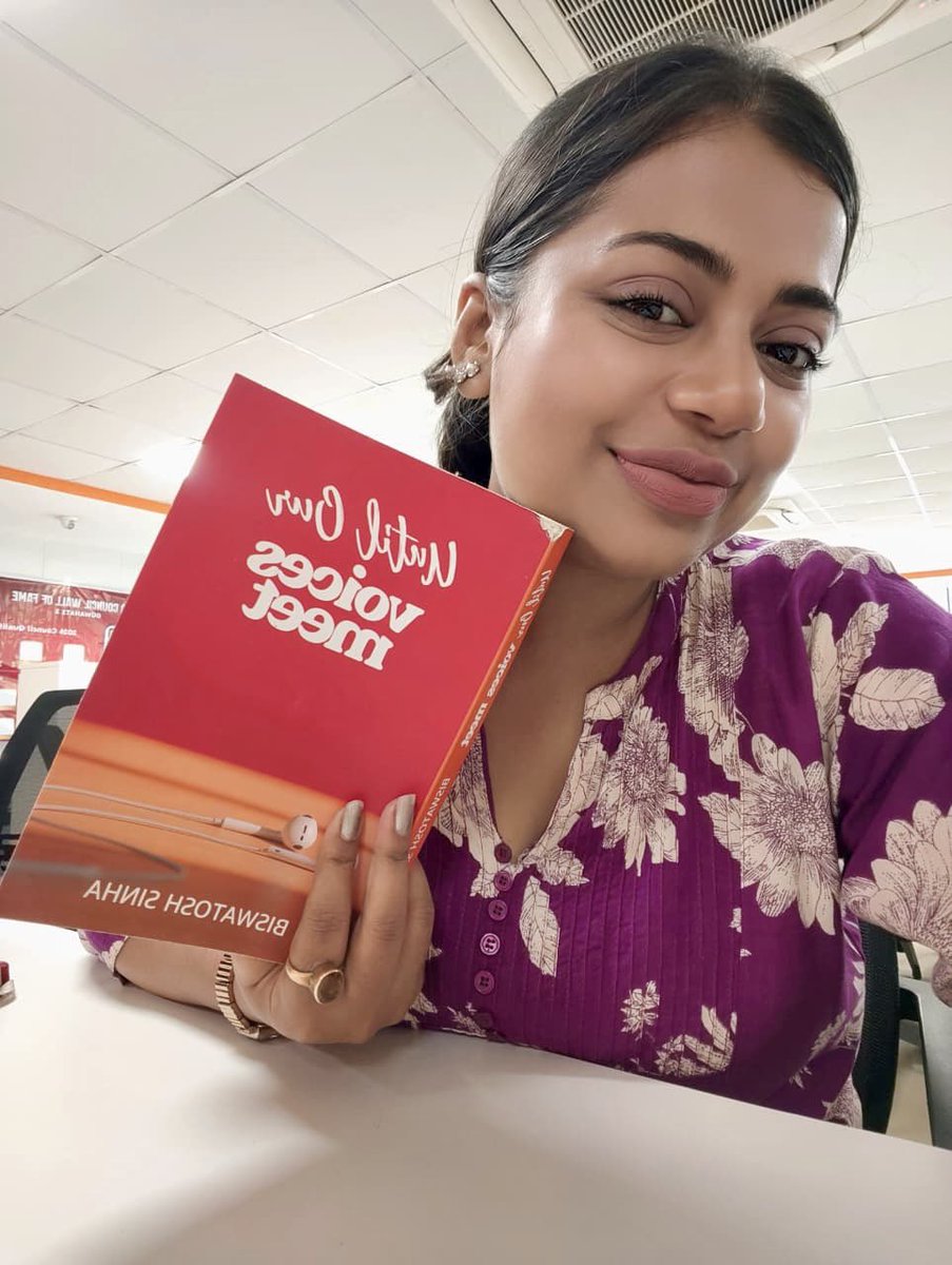 biswatosh's tweet photo. Grateful to Ajay Das and Nisha Dutta for joining the journey of Until Our Voices Meet.

Every reader gives a story a new life and seeing my book reach more hearts is always special. I hope the characters, emotions and moments within these pages leave a lasting impression https://t.co/fFTCzVhYSc