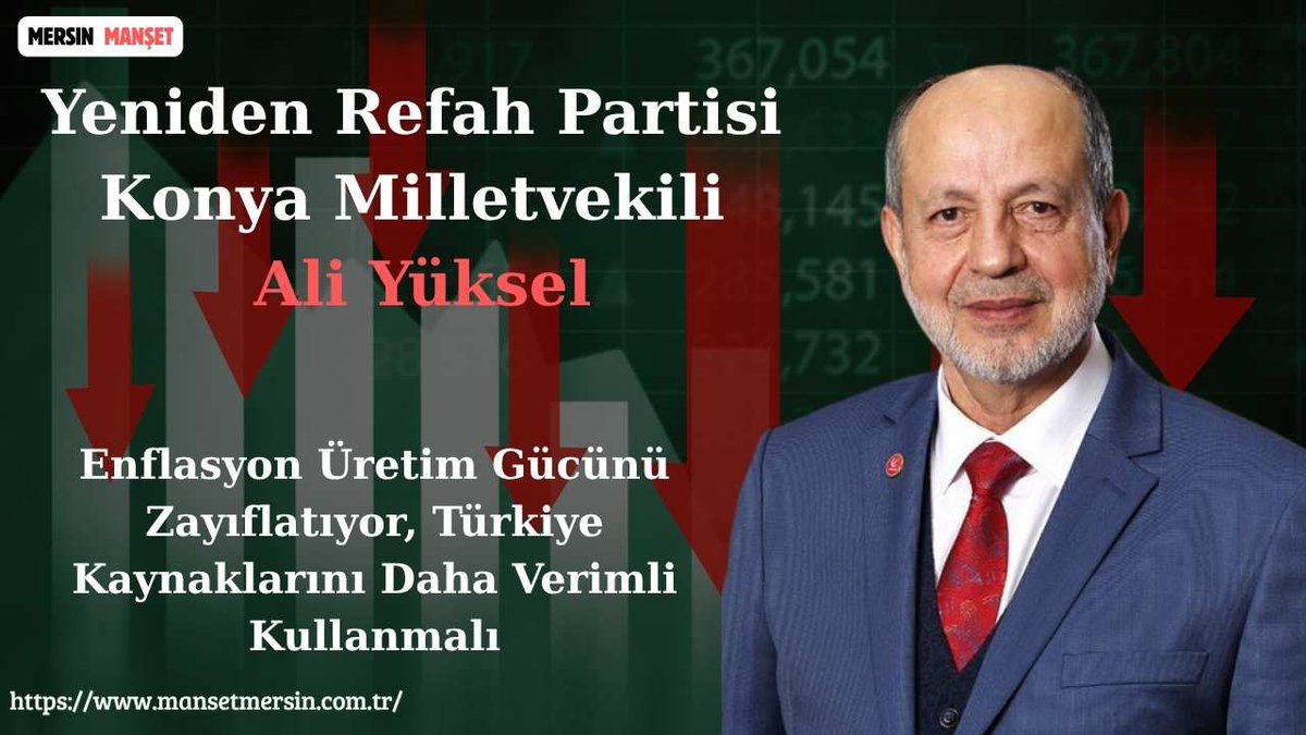 mersintrend's tweet photo. Ali Yüksel: “Tarım ve sanayi aynı anda baskı altında” 

https://t.co/A8SxLAXVK2 

#Aliyüksel #Enflasyon #Konya #TÜİK #YenidenRefahPartisi #Dünya 

@mvaliyuksel42 @rprefahpartisi https://t.co/6O7UNxbREW