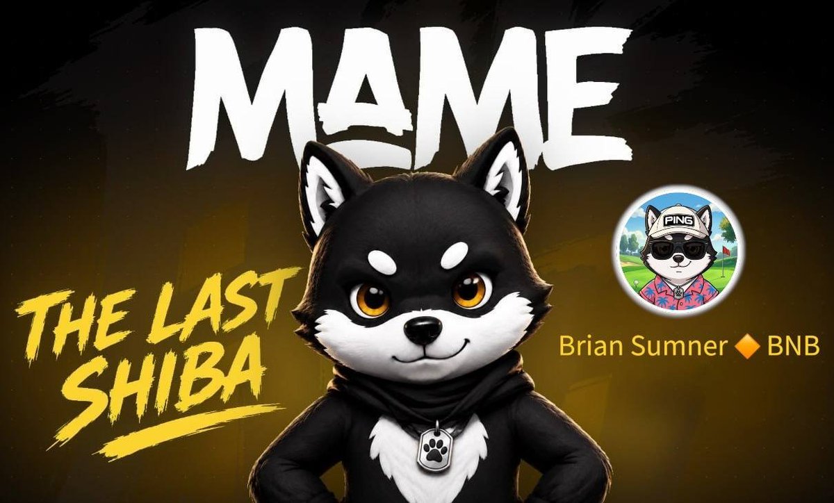 xxbeoo's tweet photo. Mame Inu. "The last Shiba"
Tham gia chiến dịch Zealy của Mame Inu và đua top 30
Có WL khả năng bú nha anh em ơi !
MAKE🔶GREAT🔶BNB🔶AGIAN https://t.co/nbQ27BZ66w
