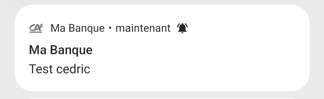daftdef's tweet photo. .@CreditAgricole vous pouvez transmettre à Cédric que le test a bien été reçu 👍 https://t.co/KVQzYfvn7j