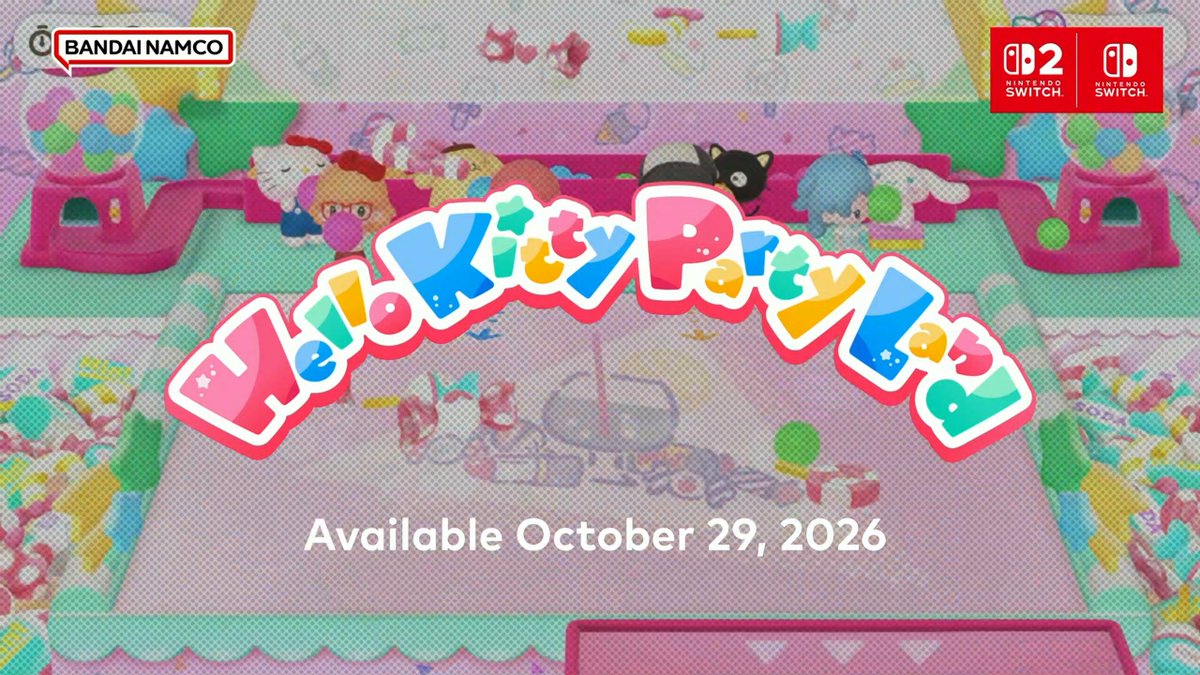 Wario64's tweet photo. Hello Kitty Party Land

-over 40 minigames
-over 140 characters
-16 partner characters
 
out Oct 29 https://t.co/AjWjKuhNzO