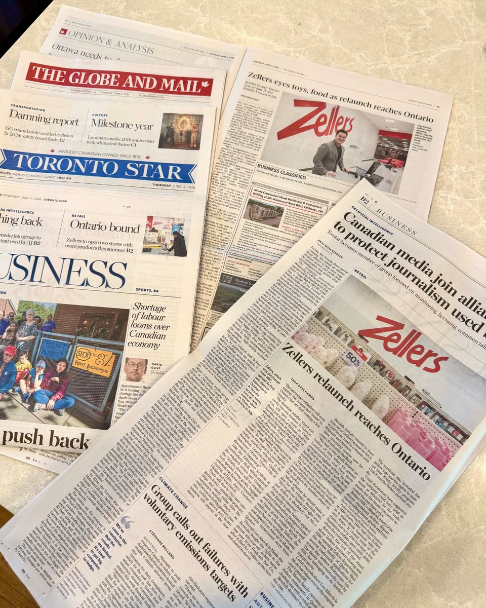 natashankpr's tweet photo. Plot Twist: @zellers1928  Is Officially Back.

Last week, Zellers announced its return to Ontario, with new locations opening in Toronto and Windsor. The first Ontario store will open in Toronto at 80 Orfus rd on Thursday June 18th. For many Canadians, Zellers is more than a retail store. It’s a reminder of weekend shopping trips, childhood memories, and a brand that became part of everyday life for generations. 🇨🇦

What makes this comeback particularly interesting is that it isn’t simply about recreating the past. It’s about reimagining a Canadian icon for today’s consumer. The strongest brands understand that nostalgia alone isn’t enough. It has to be paired with relevance, evolution, and a clear understanding of what people are looking for now.

I’ve always been fascinated by the rare companies that earn a place in our collective memory. The fact that Canadians are still talking about Zellers years later speaks to something every brand hopes to achieve: lasting emotional connection. ✨

Sometimes the most successful comebacks aren’t about returning to where you were. They’re about honouring where you’ve been while building something new.

#NKClientLove
#Zellers #CanadianRetail #RetailNews