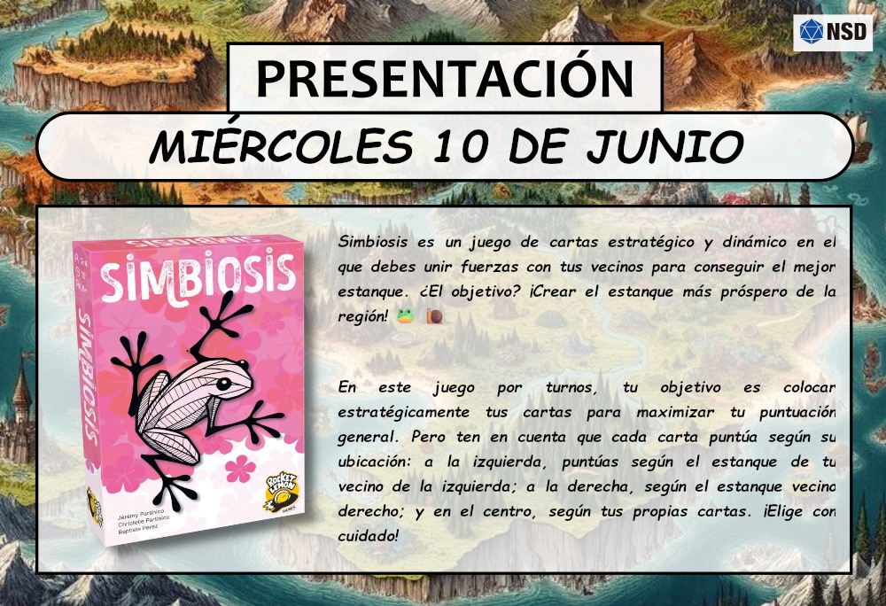 nosolodados's tweet photo. Este miércoles 10 de junio presentamos Simbiosis y Bajo las hojas, ambos editados por @rocketlemon a partir de las 19:00 en @ComicsyMazmorra https://t.co/4CAWtWfpKK