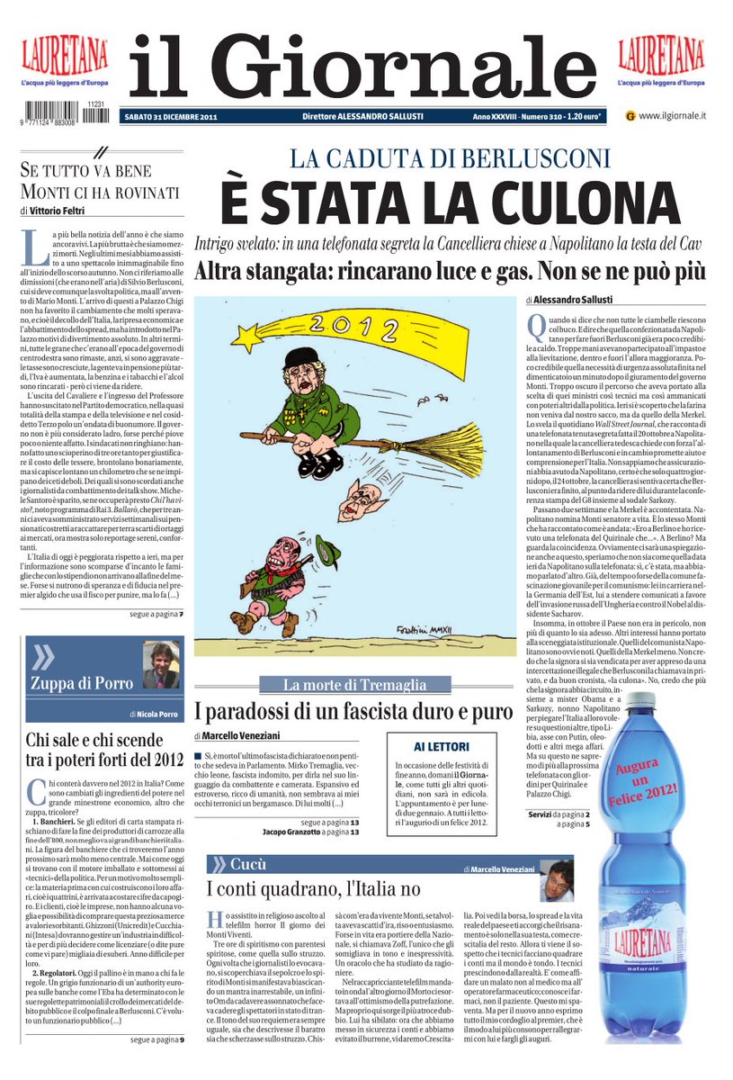 OsconiL's tweet photo. @Italo_Bocchino Merkel, notoriamente molto stimata dalle vostre parti https://t.co/UL9peiNv5V